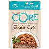 Core Wellness Core Bocconcini in Salsa per Gatti Tender Cuts Pollo Salmone 85 g