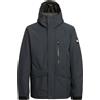 Quiksilver - Giacca da snowboard - Mission Soli Jk M Snow Jacket True Black per Uomo - Taglia L - Nero