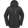 Volcom - Giacca da snowboard - L Gore-Tex Jacket Black per Uomo - Taglia S,M,L,XL - Nero