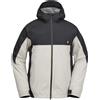 Volcom - Giacca da snowboard - Side Hit Shell Jacket Stone per Uomo - Taglia S,M,L,XL - Bianco