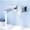 Grohe Eurocube rubinetto lavabo a parete, 19895000, Eurocube cromo [Rubinetteria Bagno > Rubinetteria Lavabo]