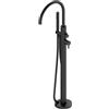 Ritmonio Diametro35 S rubinetto vasca freestanding, PR52DB202C04, Diametro35 S nero opaco [Rubinetteria Bagno > Rubinetteria Vasca e Doccia]