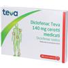 MOMENT DICLOFENAC TE*10CER MED 140MG