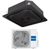 Haier Climatizzatore Monosplit A Cassetta A 4 Vie Round Flow 24000 Btu Nero AB71S2SG1FA(H) Wi-Fi optional R-32 ,