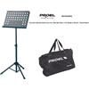 PROEL RSM360M LEGGIO PROFESSIONALE FORATO DA ORCHESTRA COMPLETO BORSA RSM 360