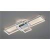 TRIO LIGHTING PLAFONIERA LED 36W RGB 3000K-6000K CON TELECOMANDO NICHEL O ANTRACITE DIMMERABILE