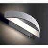 Illuminando CLEO PICCOLO APPLIQUE IN METALLO BIANCO CON LED DA 12W 1020 LUMEN