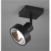 TRIO LIGHTING LEON FARETTO DA SOFFITTO LED GU10 ORIENTABILE IN METALLO FINITURA NERA