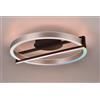 TRIO LIGHTING THOMPSON PLAFONIERA LED 55W RGB LUCE 2700-6000K WIZ CONNECTED CON TELECOMANDO MODERNA
