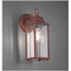 TRIO LIGHTING OLONA APPLIQUE DA ESTERNO IP23 STILE CLASSICO ANTRACITE O RUGGINE LUCE DIFFUSA