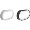 Sovil ORION OVALE GRANDE COLORE ANTRACITE O BIANCA LED INTEGRATO 18W SOSTITUIBILE IP65