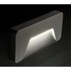Sovil TREND RETTANGOLARE SEGNAPASSO SENZA SCASSO A LED INTEGRATO SOSTITUIBILE IP65