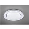 RL ATRIA PLAFONIERA BIANCA ROTONDA D48 LED 22W DIMMERABILE EFFETTO CIELO STELLATO CON TELECOMANDO