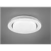 RL ATRIA PLAFONIERA BIANCA ROTONDA D38 LED 18W DIMMERABILE EFFETTO CIELO STELLATO CON TELECOMANDO