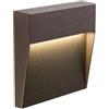 Sovil GEO SQUARE PICCOLO SEGNAPASSO A LED 3W IP65 SENZA SCASSO TRE COLORI SOVIL