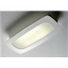 Illuminando STONE APPLIQUE PLAFONIERA GRANDE METALLO BIANCO LAMPADINE ATTACCO GX53 MODERNO