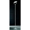 Illuminando PRATICA LAMPADA DA TERRA LED 30W IN METALLO NERO O BIANCO ECONOMICA