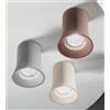 ONDALUCE CICIRIELLO ROCK FARETTO IN CEMENTO 3 COLORI ATTACCO GU10 DESIGN MODERNO D7,7 CM ALTEZZA 11 CM