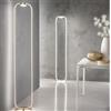ONDALUCE CICIRIELLO ALFA PIANTANA ALTEZZA 168 CM ORO O BIANCO LED 35W LUCE 3000K DIMMERABILE MODERNA