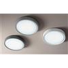 ONDALUCE CICIRIELLO AIDI PLAFONIERA DA ESTERNO D25 IP65 ANTI SALSEDINE LED 15W GRIGIO,BIANCO O ANTRACITE ROTONDA MODERNA