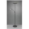 TRIO LIGHTING FRANKLIN PIANTANA DOPPIA EMISSIONE DI LUCE TOUCH DIMMER LED 40W 2 FINITURE COLORE