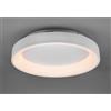 TRIO LIGHTING GIRONA PLAFONIERA MODERNA DIAMETRO CM 60 CON LED 48W LUCE DIMMERABILE BIANCO O NERO