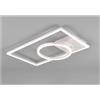 RL VERSO PLAFONIERA MODERNA LED 23,5W LUCE 3000K DIMMERABILE GIREVOLE BIANCA
