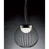 Sovil CAGE SOSPENSIONE IP65 CON GABBIA E CATENA IN ALLUMINIO BIANCO O NERO LED 20W DI SOVIL