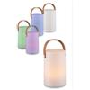 RL ARUBA LAMPADA DECORATIVA LED 1W LUCE 3000K RGB BATTERIA RICARICABILE IP44 PORTA USB