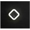 Sovil QUASAR APPLIQUE MODERNA DA ESTERNI IP65 BIANCA O ANTRACITE LED 20W LUCE 3000K O 4000K DI SOVIL
