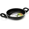 Ballarini Firenze Tegame 2 Manici, Alluminio, Nero, 32 cm