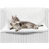 FurDreams Letto per radiatore per gatti, stile amaca, lettino per animali domestici, riscaldato, calmante e soffice, per piccoli animali, telaio in acciaio resistente per termosifone da parete,