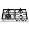 Bertazzoni La Germania P604LLAGX Piano Cottura Gas 4 Fornelli 60 cm Acciaio inossidabile