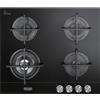 DE LONGHI NSL460NCM Piano Cottura 4 Fornelli vetro ceramico nero