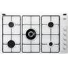 Delonghi FLB 59 DD Piano Cottura Gas 5 Fornelli 86 cm Bianco