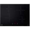 Delonghi PIN72 Piano Cottura a induzione 4 Fornelli 70 cm Nero