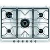 Smeg SRV576-5 Piano Cottura Gas 5 Fornelli 70 cm Acciaio inossidabile