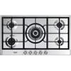 DE LONGHI Delonghi NSL 590 X Piano Cottura Gas 5 Fornelli 90 cm Acciaio inossidabile