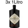 (3 BOTTIGLIE) William Grant & Sons - Gin Hendrick' s - 100cl - 1 Litro