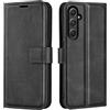 Kezaizhe Custodia per Samsung A55 PU Pelle Wallet Protettivo Cellulare Flip Cover per Samsung Galaxy A55 A556B a Portafoglio Telefono con Magnetica (Nero)