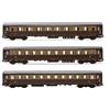 RIVAROSSI HR4326 Set Az 13010 1a cl- + 2a cl. +3a cl. livrea castano/isabella