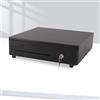 Tickoffice HER-350 Cassetto rendiresto nero per registratori di cassa 35x36x10 cm apertura elettrica e con chiave