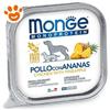 Monge Dog Monoprotein Adult Pollo e Ananas - Vaschetta Da 150 Gr - CONFEZIONE RISPARMIO