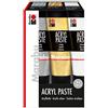 Marabu 120200087 - Paste acriliche - Ordina, 3 x 100 ml