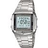 Casio DB-360-1DF(DB27) - Orologio digitale unisex con quadrante grigio serie vintage, argento, Digitale