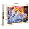 Clementoni Wild Unicorns Collection Puzzle, 1500 Pezzi, 31805