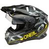 Oneal Casco Moto Integrale Adventure Oneal D-SRS SQUARE Grigio Gia