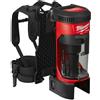 Milwaukee M18 FBPV-0 - ASPIRATORE SPALLEGGIATO M18 FUEL 76db - Senza Batteria MILWAUKEE