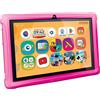 CLEMENTONI S.P.A. Clementoni Tablet Educativo Clempad 10 con Bumper Rosa 3-6 anni