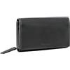 STILORD 'Chloe' Vintage Portafoglio Pelle Donna con Protezione RFID Portamonete Grande Vera Cuoio con Scomparti per Carte e Confezione Regalo, Colore:nero
